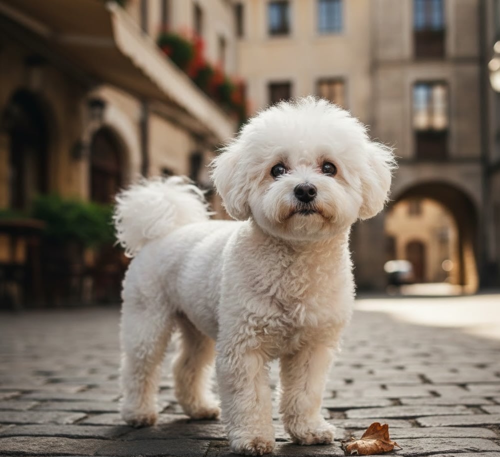 Bichon Frise dog breed - Mediterranean Region (Spain and Belgium) - SMALL