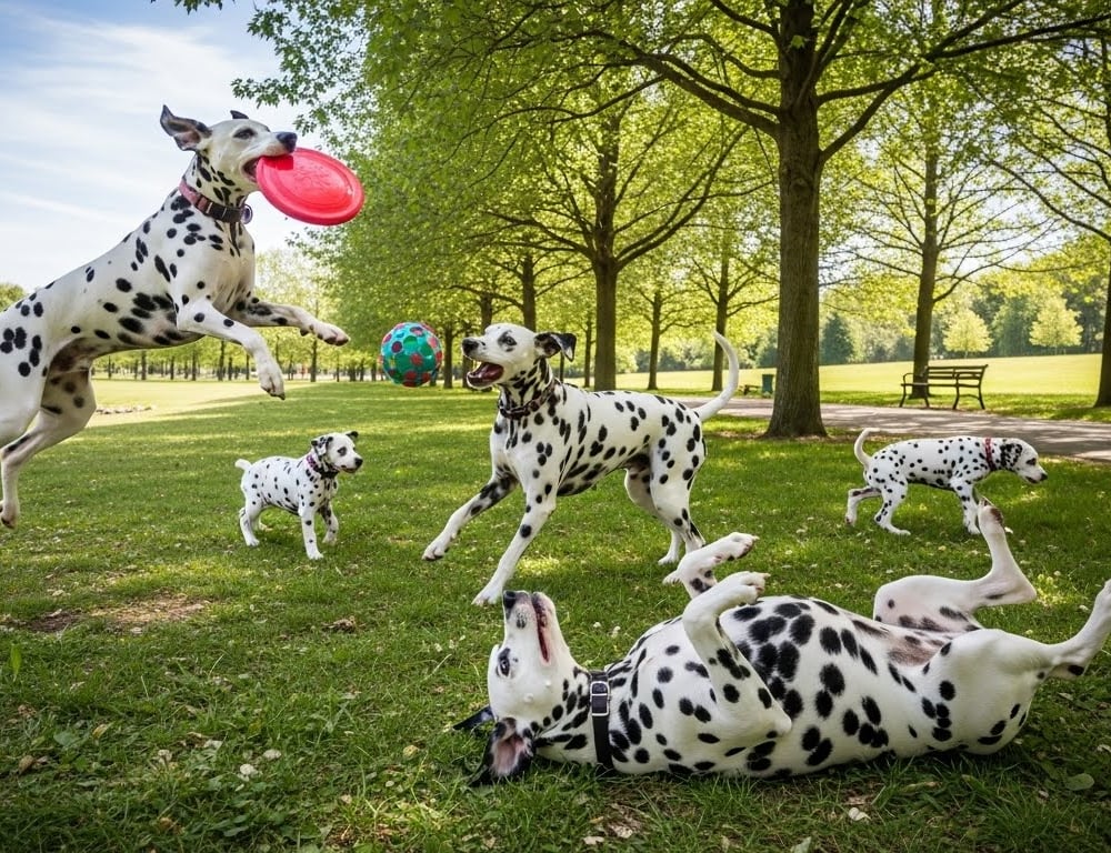 Dalmatian dog breed