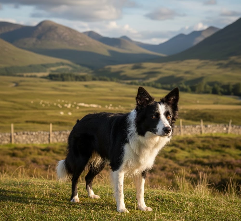 Border Collie dog breed - Scotland - MEDIUM
