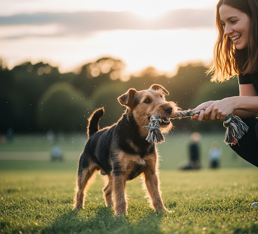 Welsh Terrier dog breed