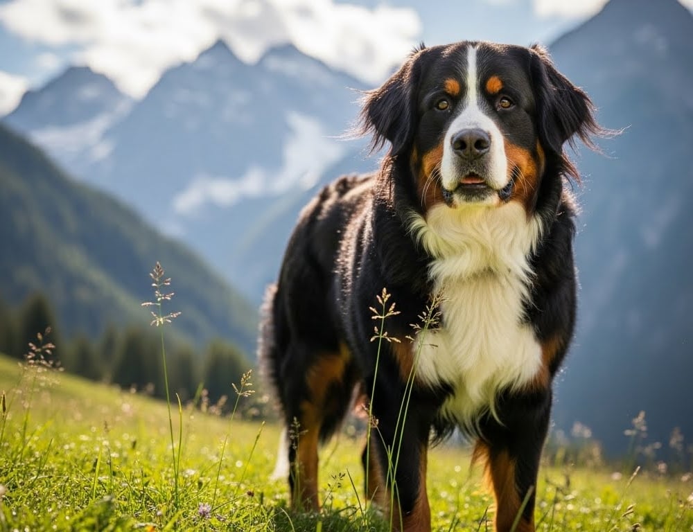 Bernese Mountain Dog dog breed - Switzerland - GIANT