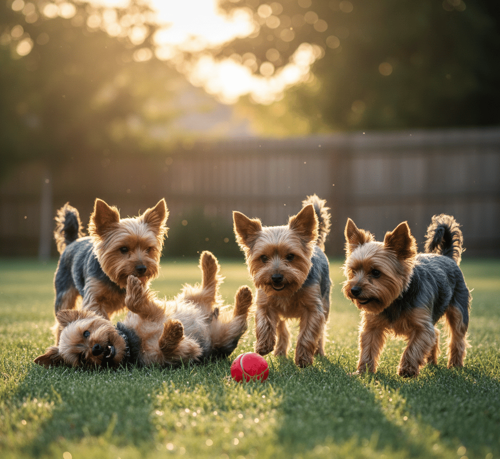 Yorkshire Terrier dog breed - England - SMALL