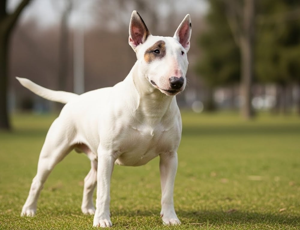 Bull Terrier dog breed - England - LARGE