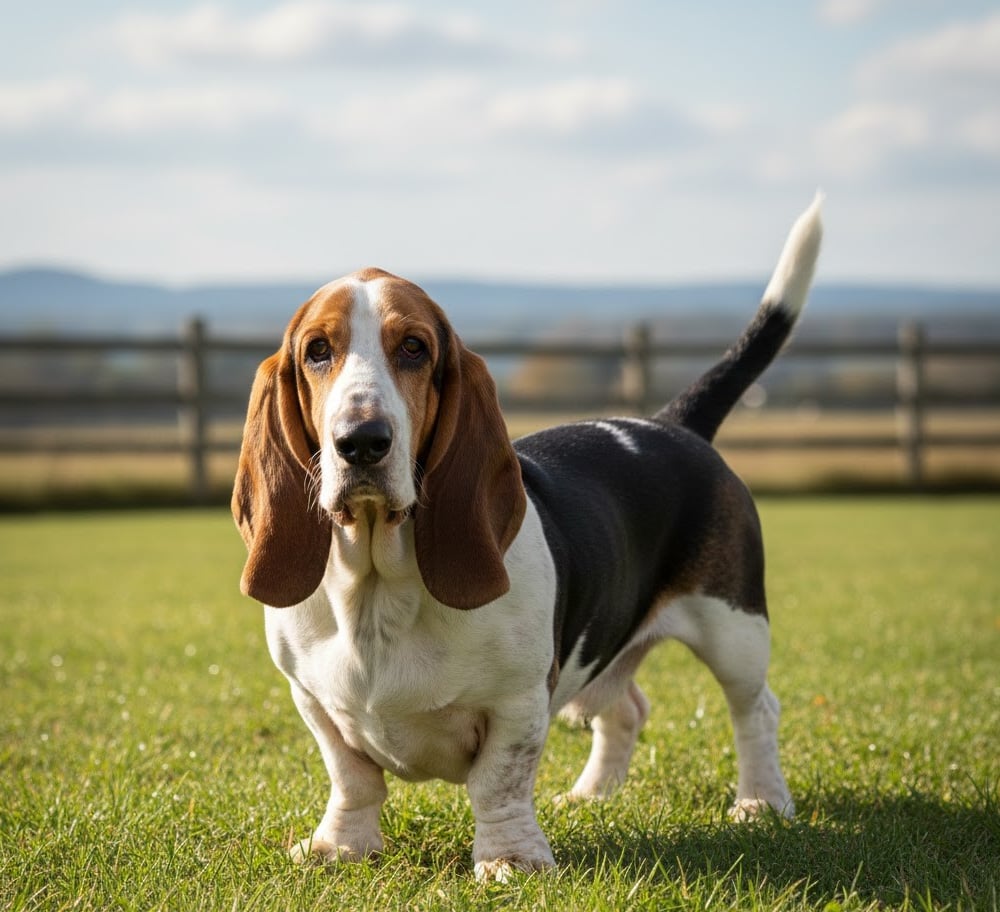 Basset Hound dog breed - France - LARGE