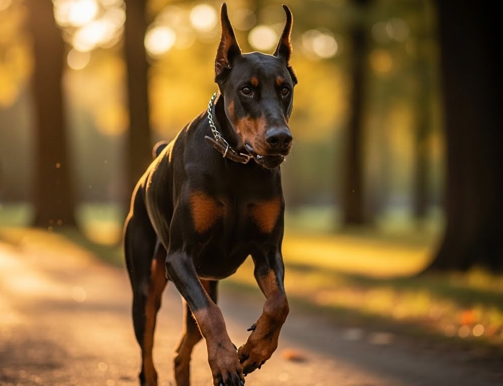 Doberman Pinscher dog breed